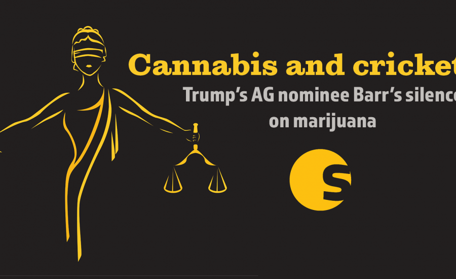 Cannabis and crickets: Trump AG nominee Barr’s silence on marijuana